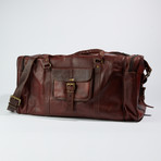 Traveler Duffle Bag // Chestnut Brown