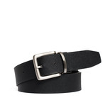 Reversible Leather Belt // Black (32" Waist)