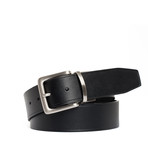 Reversible Leather Belt // Black (32" Waist)