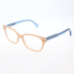 Women's 1439-L6Y Optical Frames // Yellow + Ivory + Blue