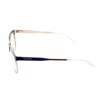 Women's 1359-K20 Optical Frames // Light Gold + Blue