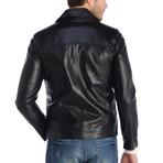 Ashbury Leather Jacket // Black (M)