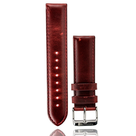 Ruby Leather Strap