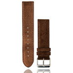 Chocolate Suede Strap