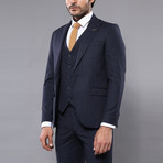 Kale 3-Piece Slim-Fit Suit // Navy (Euro: 50)