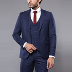 Brock 3-Piece Slim-Fit Suit // Navy (Euro: 50)