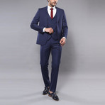 Brock 3-Piece Slim-Fit Suit // Navy (Euro: 52)