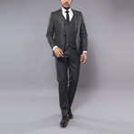 Marco 3-Piece Slim Fit Suit // Smoked (Euro: 56)