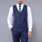 Aditya 3-Piece Slim-Fit Suit // Navy (Euro: 48)