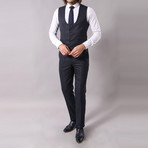 Isaac 3-Piece Slim Fit Suit // Navy (Euro: 46)