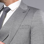 Dallas 3-Piece Slim-Fit Suit // Gray (Euro: 46)
