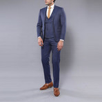 Tristian 3-Piece Slim Fit Suit // Navy (Euro: 48)