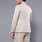 Alessandro 3-Piece Slim Fit Suit // Beige (Euro: 52)