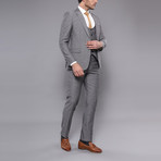 Javion 3-Piece Slim-Fit Suit // Gray (Euro: 44)