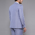 Richard 3-Piece Slim-Fit Suit // Light Blue (Euro: 46)