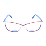 Women's 1318-VN6 Optical Frames // White + Red + Blue
