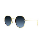 Unisex Culver Sunglasses (Gold + Gray)
