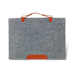 The Jon Business Portfolio Bag // Gray