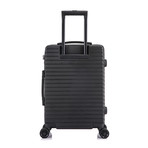 DUKAP // Tour Lightweight 20'' Carry On with Integrated USB Port   (Black)