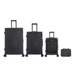 Tour // Lightweight Luggage // 4 Piece Set (Black)