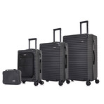 Tour // Lightweight Luggage // 4 Piece Set (Black)