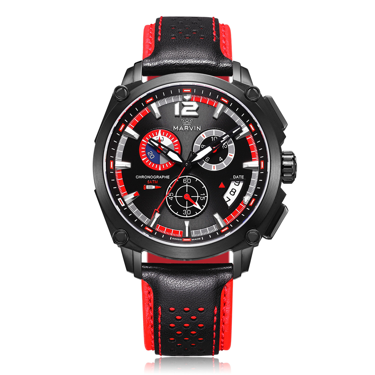 Marvin Chronograph Quartz // M033.24.48.95 - Marvin - Touch of Modern