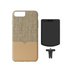 iPhone X/Xs Case (Tweed - Tan)