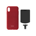 iPhone Xs Max Ballistic Nylon Case (Red)