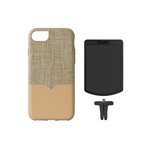 iPhone X/Xs Case (Tweed - Tan)