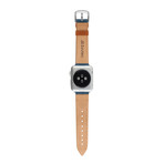 Apple Watch Band // 38mm (Heathered Blue - Brown)