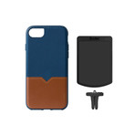 iPhone Xs Max Case (Blue - Saddle)