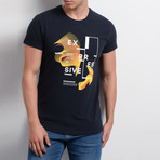 Expressive T-Shirt // Navy (L)