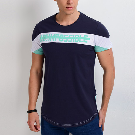 Impossible T-Shirt // Navy (S)