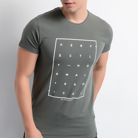 Sight Test T-Shirt // Khaki (S)