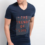 Trends T-Shirt // Navy (XL)