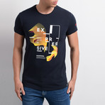 Expressive T-Shirt // Navy (L)