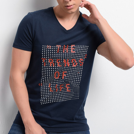 Trends T-Shirt // Navy (S)