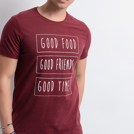 Good T-Shirt // Burgundy (S)