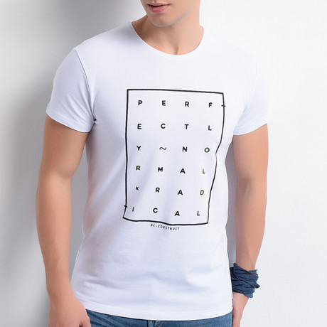 Sight Test T-Shirt // White (S)