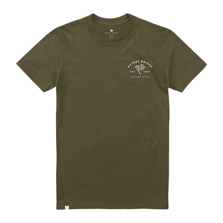 Deptford T-Shirt // Military Green (XS)