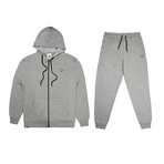Loungewear Tracksuit // Gray Marl (M)