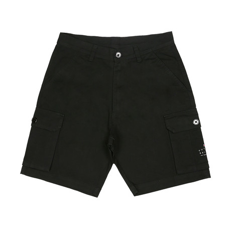Bromley Cargo Shorts // Black (XS)