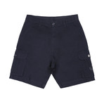 Bromley Cargo Shorts // Navy (L)