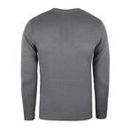Target Cable Knit Crew // Gray (XS)