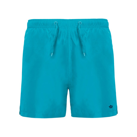 Hampton Swim Shorts // Turquoise (XS)