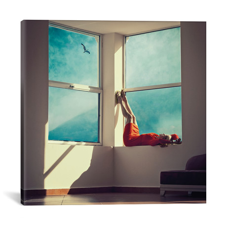 Room With A View // Ambra (18"W x 18"H x 0.75"D)
