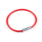 Leather Bracelet // Red (M)