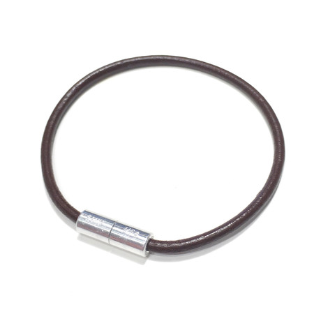 Leather Bracelet // Brown (XS)
