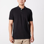 Aide Polo Shirt // Black (X-Large)