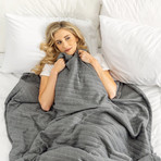 Weighted Blanket with Duvet Cover (10 Pounds)